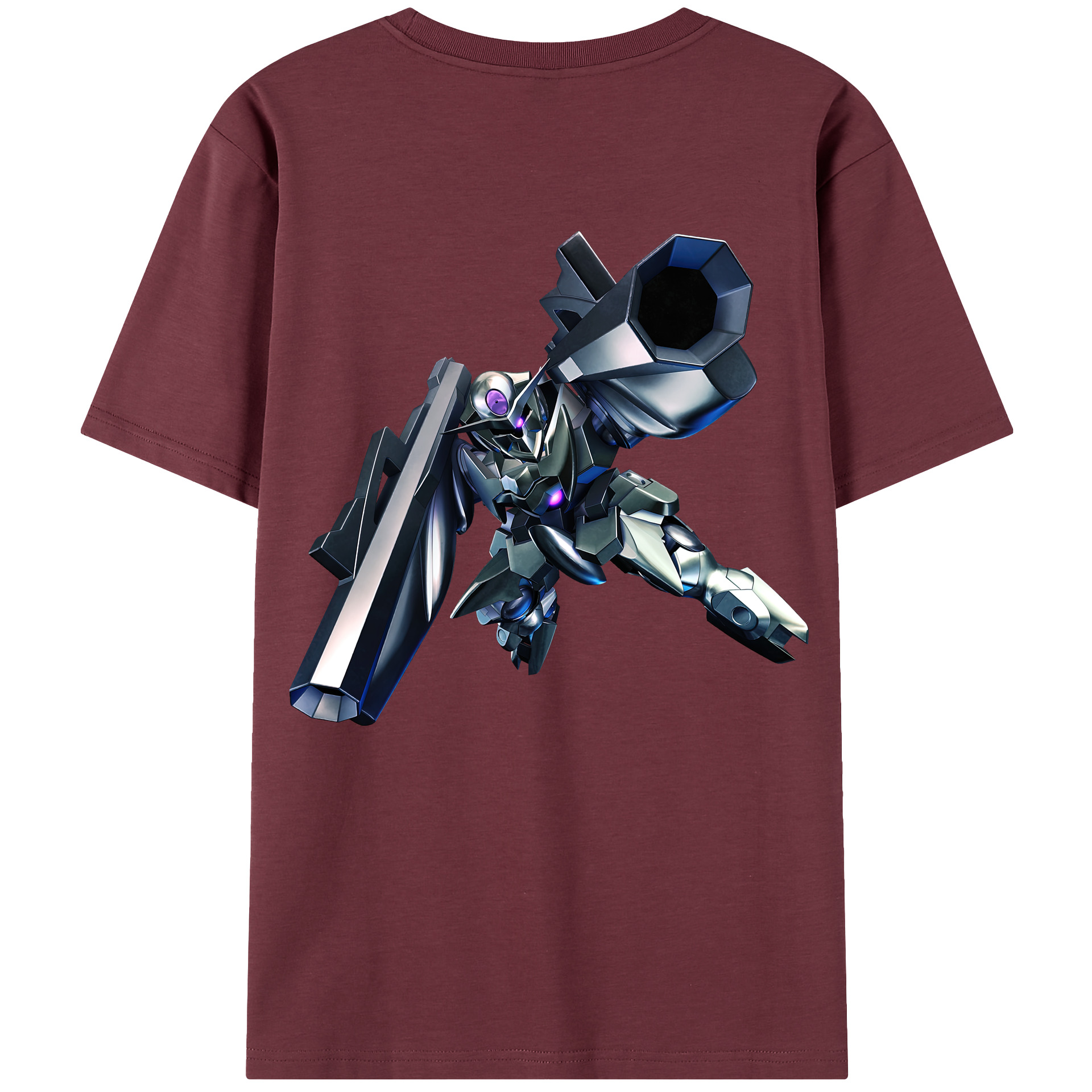 （画像用） 機動戦士ガンダム Mobile Suit Gundam 綿100％半袖Tシャツ（背面プリント）